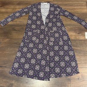 NWT lularoe Sarah purple XS